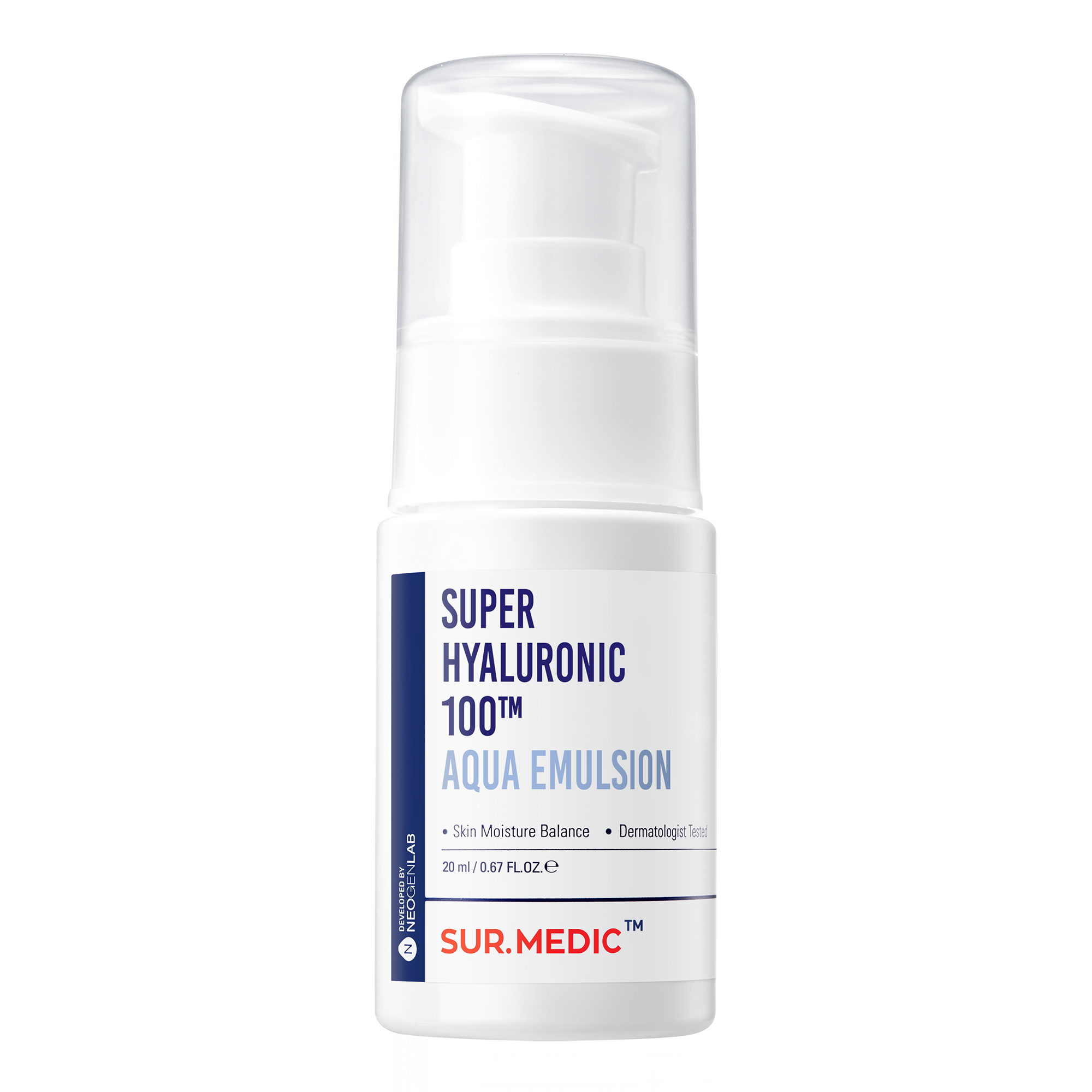 SUR.MEDIC SUPER HYALURONIC 100TM AQUA SKIN CARE SET (SKIN/EMULSION)