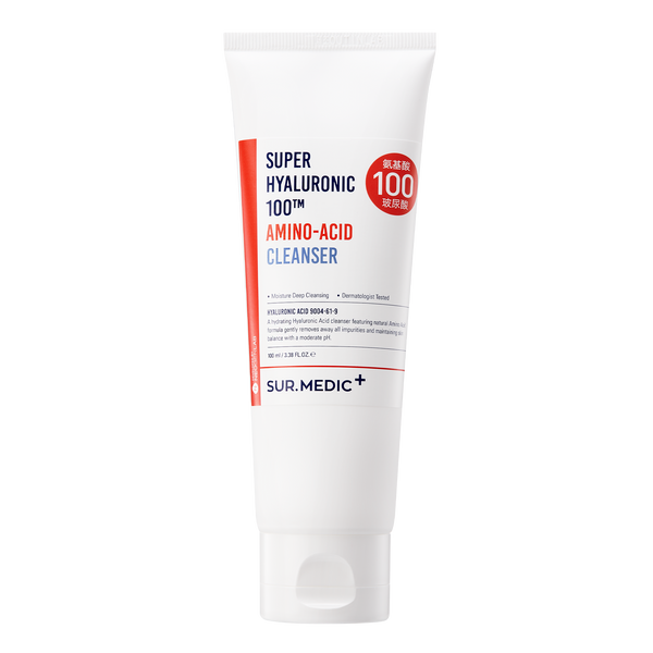 SUR.MEDIC+ SUPER HYALURONIC 100TM AMINO-ACID CLEANSER 3.38 oz / 100ml