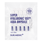 SUR.MEDIC+ SUPER HYALURONIC 100TM AQUA AMPOULE 0.28 oz / 10ml