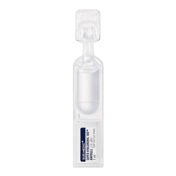 SUR.MEDIC+ SUPER HYALURONIC 100TM AQUA AMPOULE 0.28 oz / 10ml