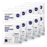 SUR.MEDIC+ BRIGHT GLUTATHIONE MASK 10.56 oz / 300g (10 SHEETS)