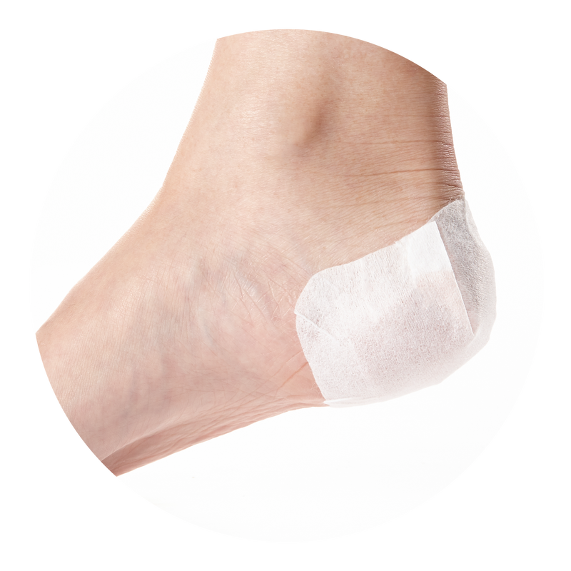 SUREMEDIC THERMAL WATER FOOT SPA HEEL PATCH 10 PACK