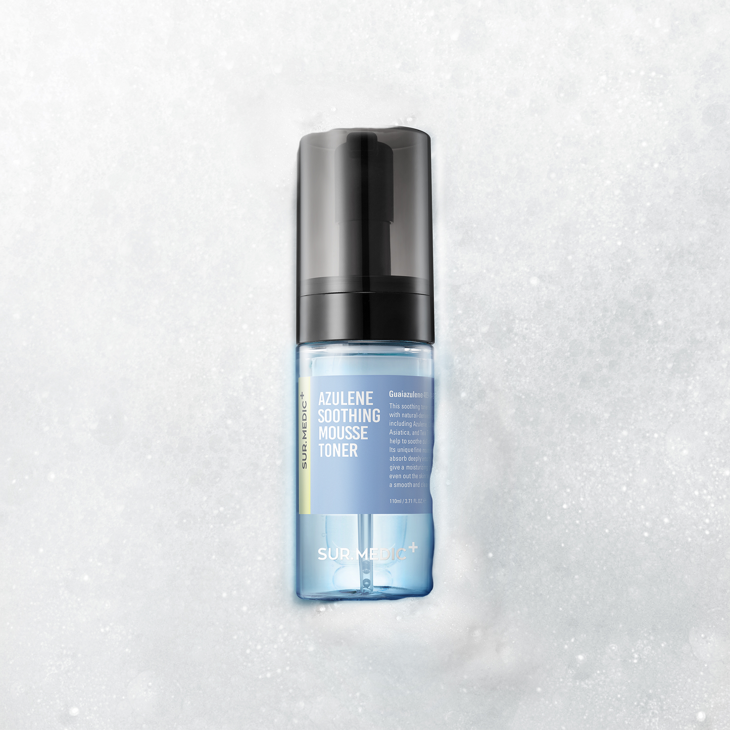 [1BOX/ 40ea] SUR.MEDIC+ AZULENE SOOTHING MOUSSE TONER 3.71 oz / 110ml