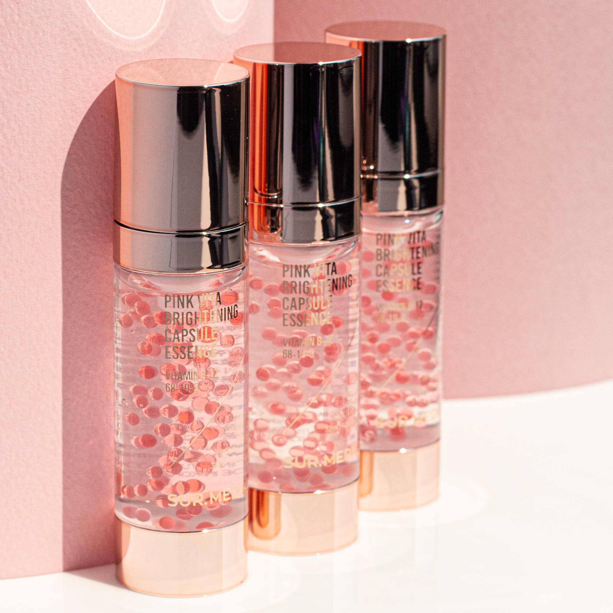 SUR.MEDIC+ PINK VITA BRIGHTENING CAPSULE ESSENCE 30ML