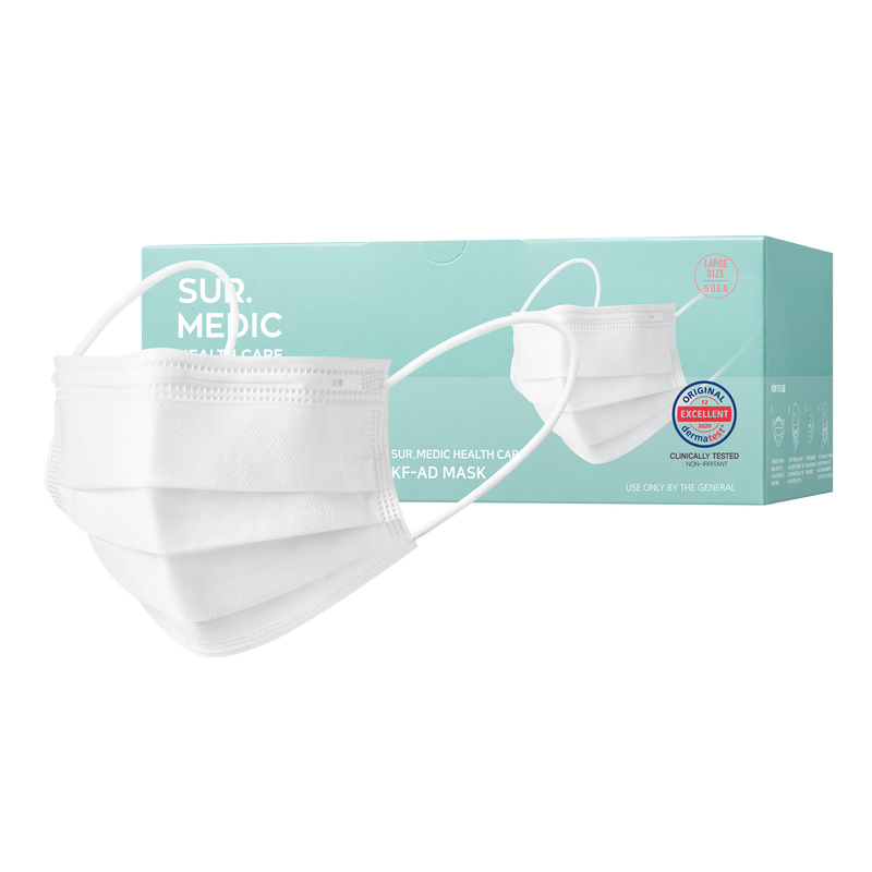 SUR.MEDIC+ KF-AD Face Mask Package (White) for Adult