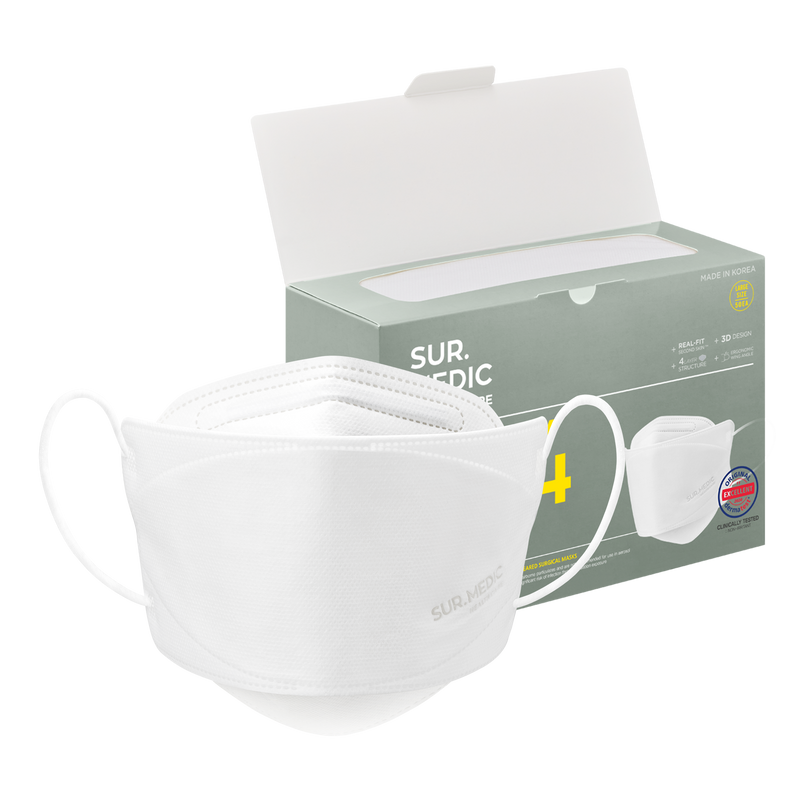 SUR.MEDIC+ KF-94 Face Mask Package (White) for Adult