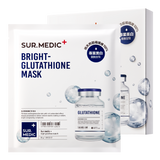 SUR.MEDIC+ BRIGHT GLUTATHIONE MASK 10.56 oz / 300g (10 SHEETS)